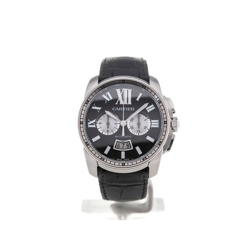 Cartier Calibre 42 Chronograph Leather...