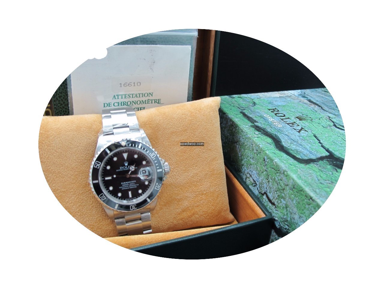 Rolex SUBMARINER 16610 (T25 Dial) with F...