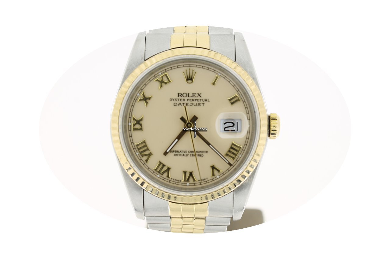 Rolex Datejust 36mm Steel/Gold Jubellie ...