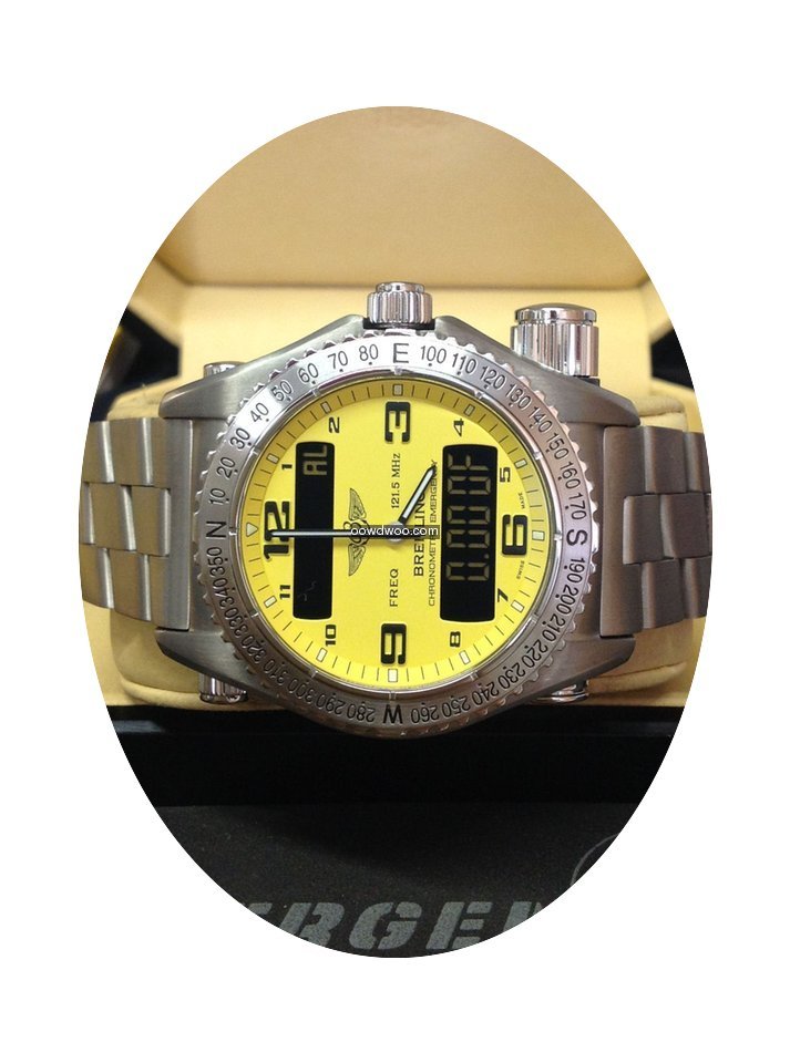 Breitling Emergency E76321 - Box & Paper...