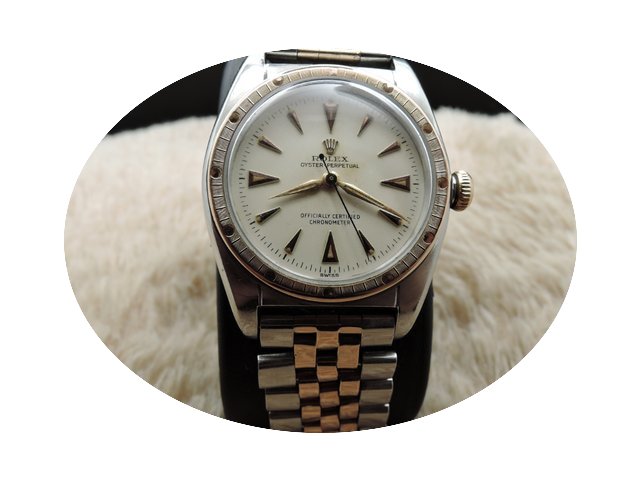 Rolex BUBBLEBACK 5045 with Original Crea...