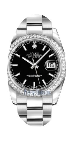 Rolex Datejust 36mm Stainless Steel Ladi...