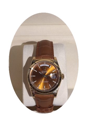 Rolex Daydate Cognac 118138...