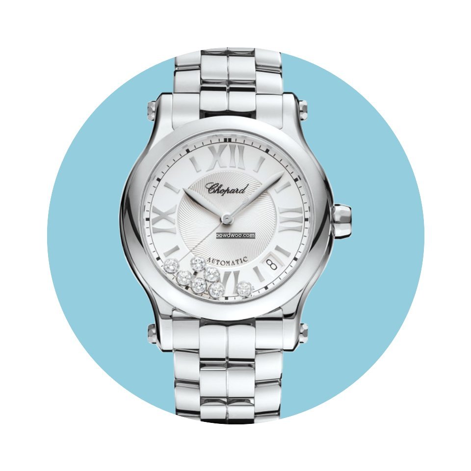 Chopard Happy Sport 36mm Automatik Stahl...