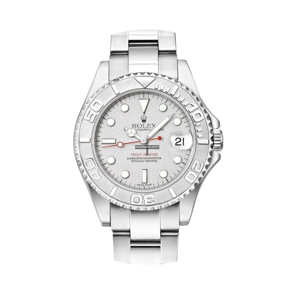Rolex Yacht-Master 35mm Steel & Platinum...