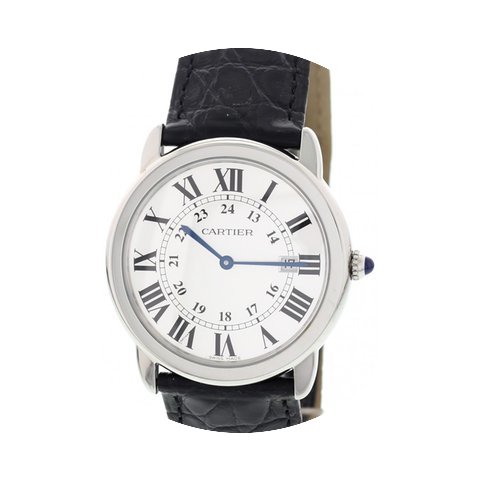 Cartier Ladies Cartier Ronde Stainless S...