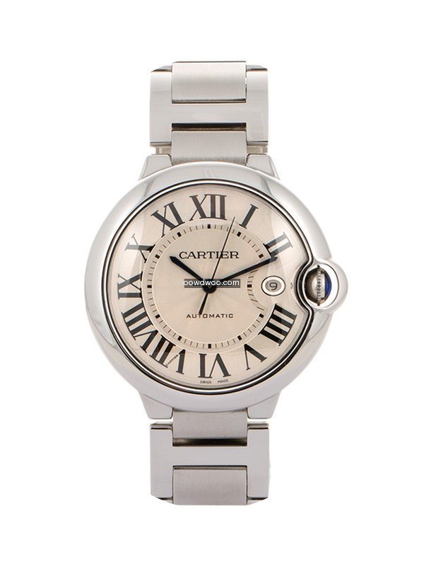 Cartier Ballon Bleu 42mm In Acciaio Ref....