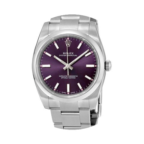 Rolex Oyster Perpetual 34 Purple Grape D...