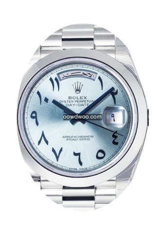 Rolex Oyster Perpetual Day-Date 40 Plati...