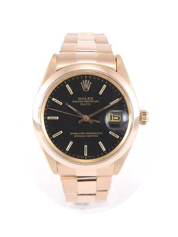 Rolex Date 1503 Rose Gold...