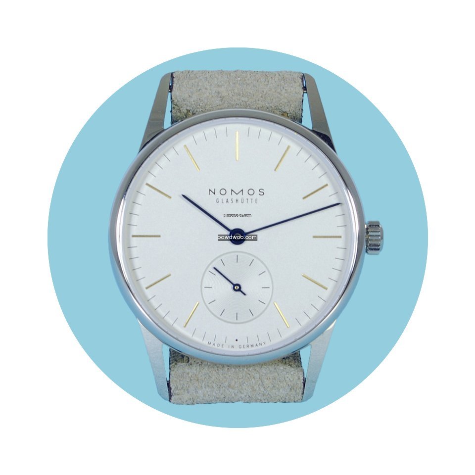 Nomos Glashütte Orion 33 Saphirglasbode...