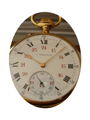 L.Leroy vintage 18K YG, 1915, Horlogers ...