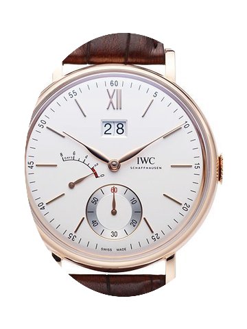 IWC Portofino Handaufzug Großdatum 18 k...