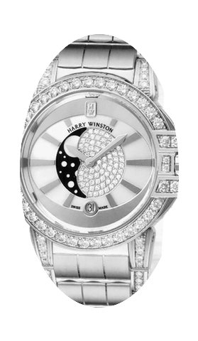 Harry Winston Ocean Lady Moon Phase 36mm...