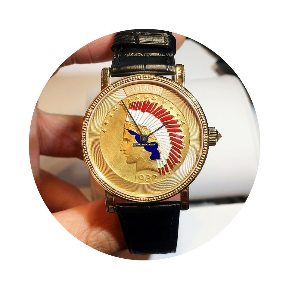 Corum Native American Heritage Coin Watc...