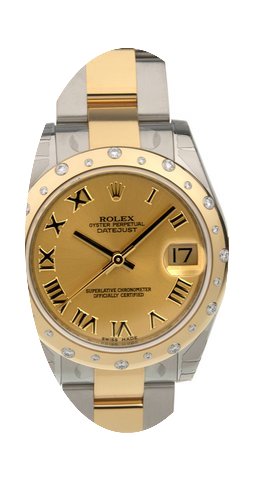 Rolex Datejust Midsize Camp/roman 178343...