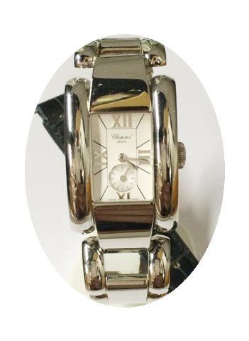 Chopard LaStrada mit Metall- und Lederba...