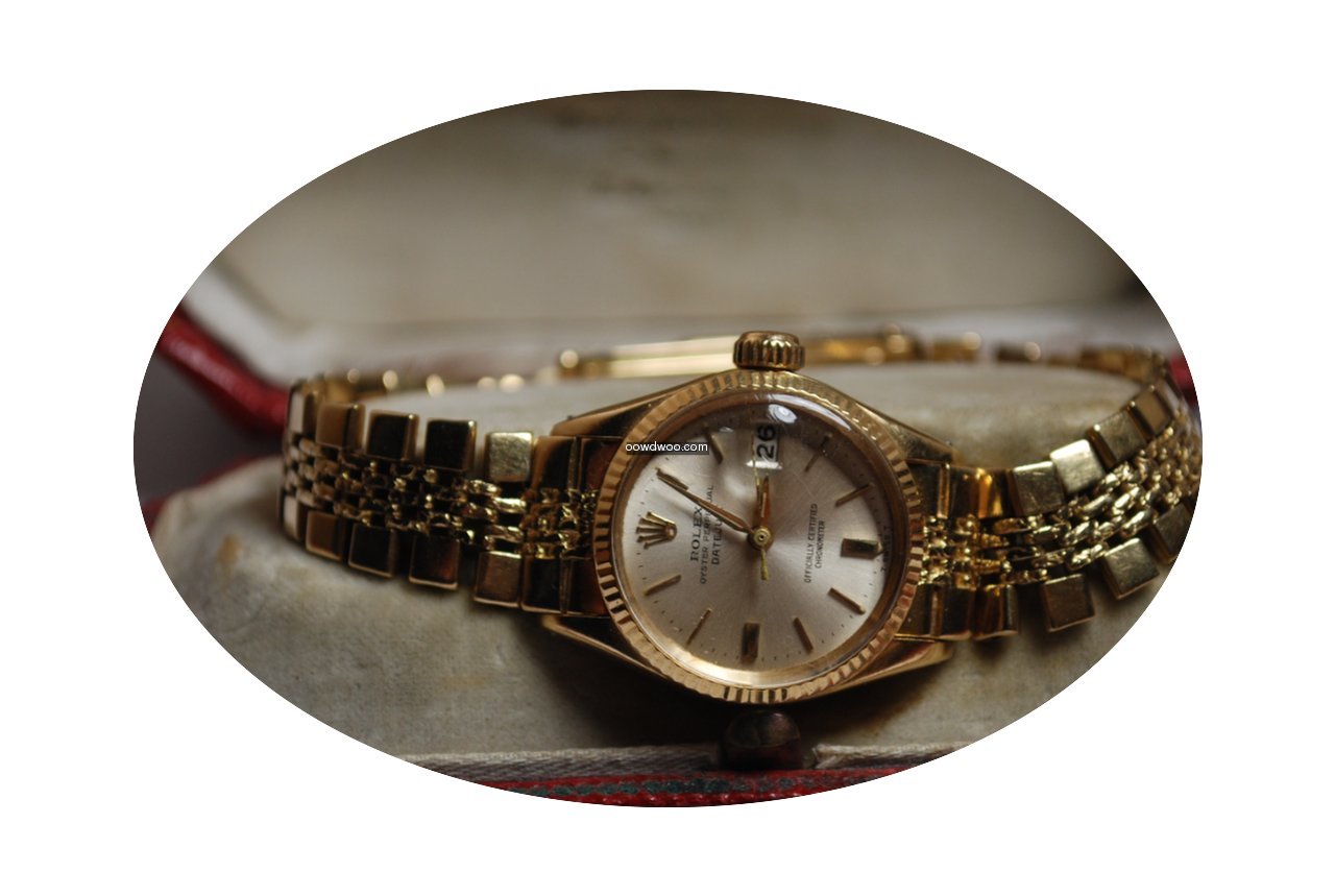 Rolex Datejust oro lady year 1965...