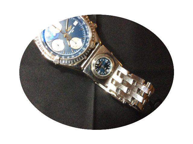 Breitling Chronomat Stahl UTC Uhr...