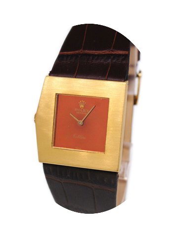 Rolex 18K Gold King Midas Cellini, Manua...