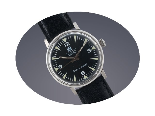 Tissot Seastar Seven watch steel manual...