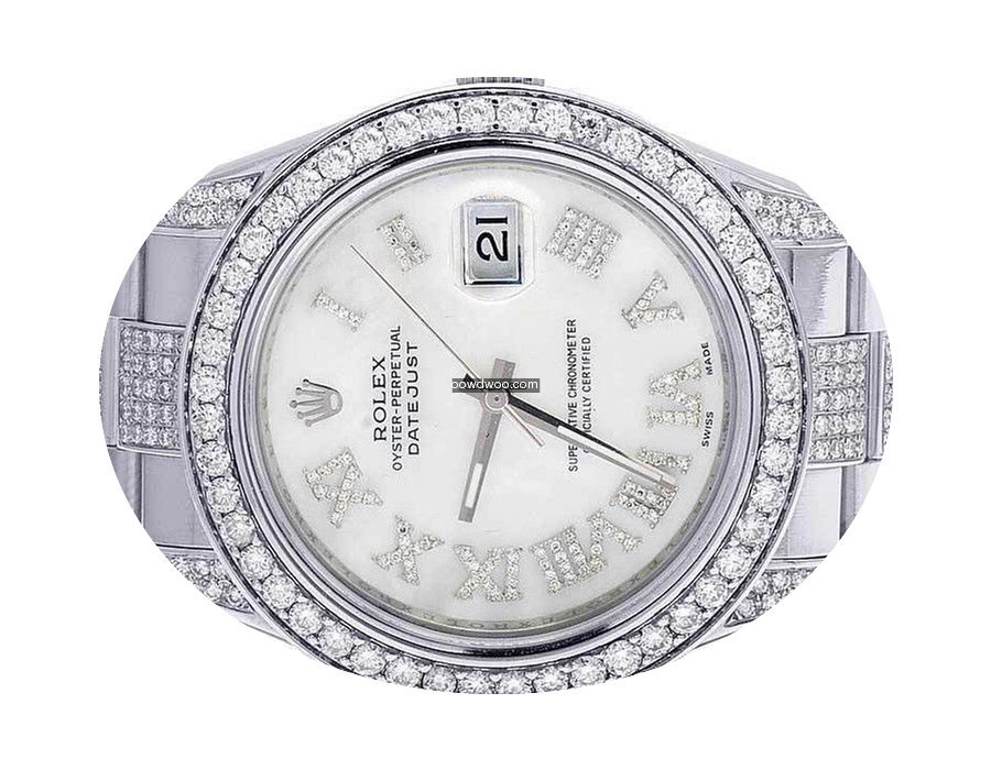 Rolex Mens Rolex Datejust II 116300 Whit...