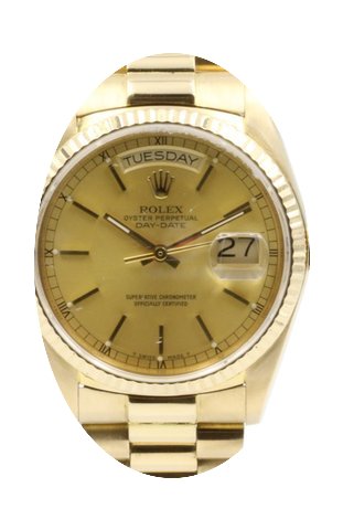 Rolex Day-Date President 18038 Champagne...