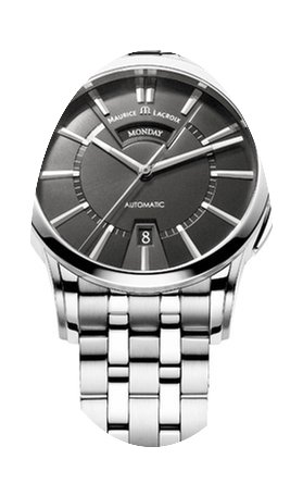 Maurice Lacroix Pontos Day/Date Black Di...