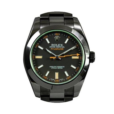 Rolex Mens Milgauss DLC/PVD Coating - Mo...