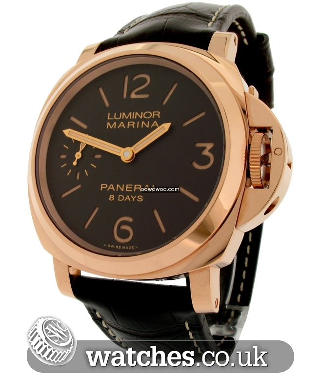 Panerai Luminor Marina 8 Days Oro Rosso ...