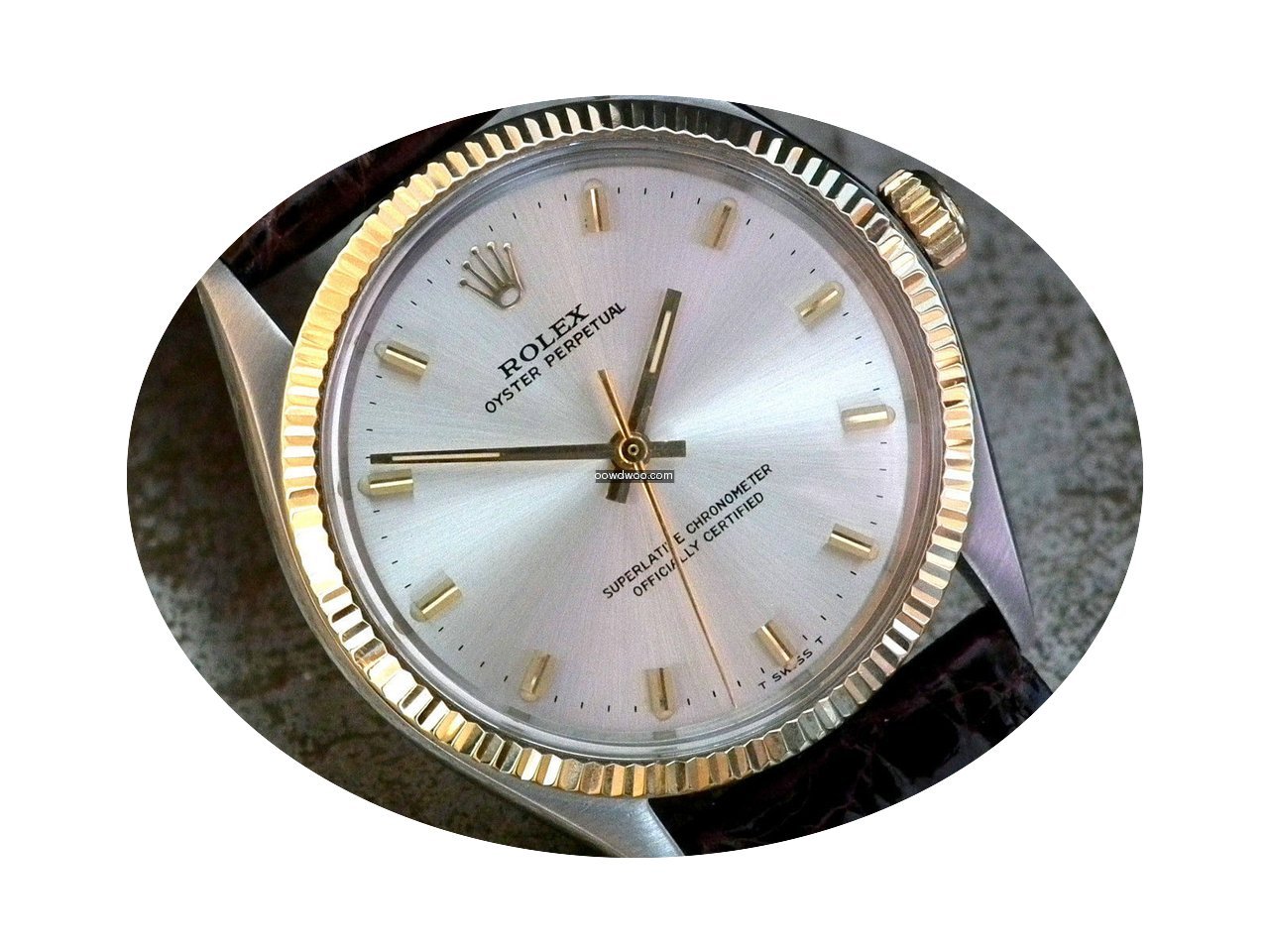 Rolex Steel & Gold Oyster Chronometer...