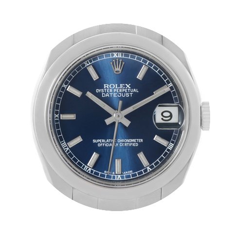 Rolex Midsize Datejust Blue Dial Stainle...