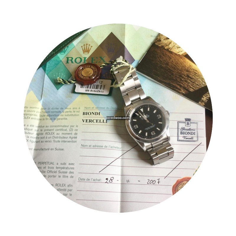 Rolex Explorer 114270...