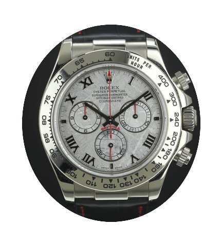Rolex Daytona 116519 white gold meteorit...