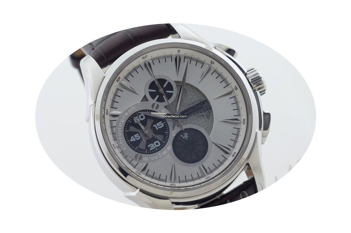 Hamilton Jazzmaster Open Secret Chronogr...