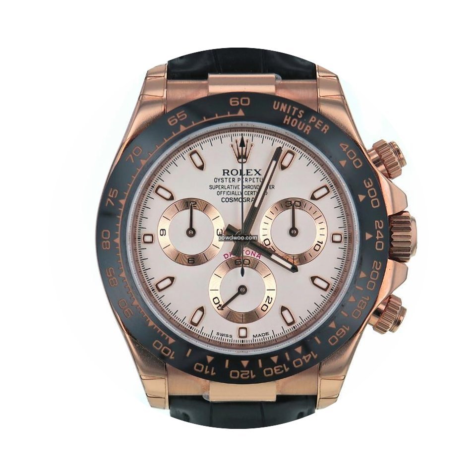 Rolex Daytona 116515 With 7 Band, Cerami...