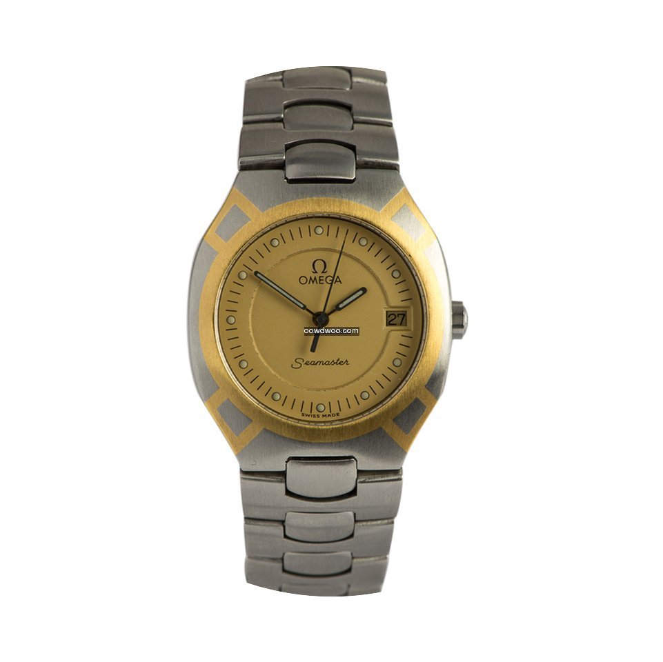 Omega Seamaster 53057490 Quarz Gold Stah...