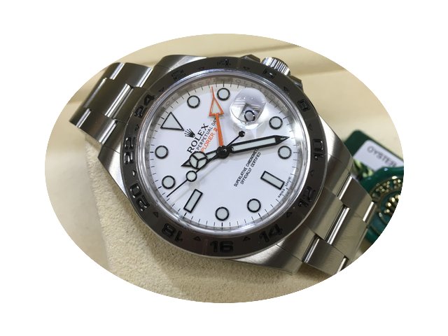 Rolex 216570 EXPLORER II White Dial 40mm...