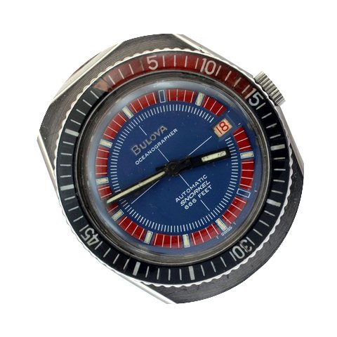 Bulova Oceanographer Diver Snorkel 666 B...