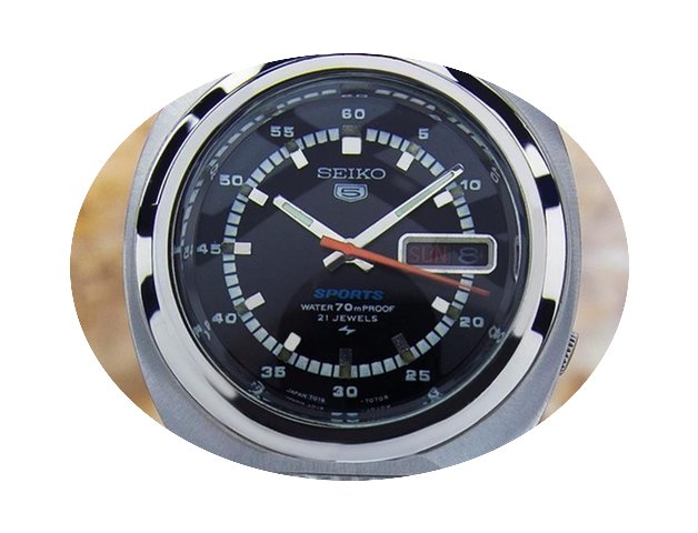 Seiko 5 Sports Automatic 7019-7050 Day D...