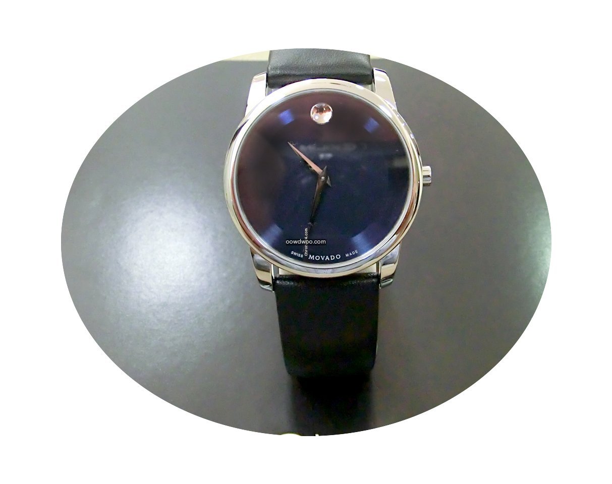 Movado Museum Blue Dial...