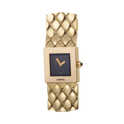 Chanel 18K Yellow Gold Quartz Ladies Wri...