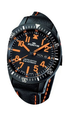 Fortis B-42 Black Mars 500 Limited Editi...