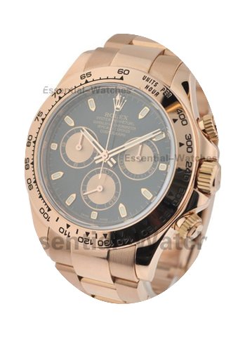 Rolex Used Everose Rose Gold Daytona on ...