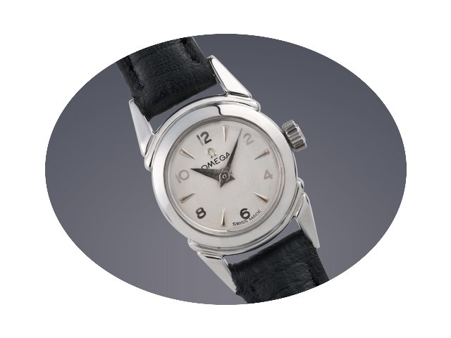 Omega Ladies watch steel manual...