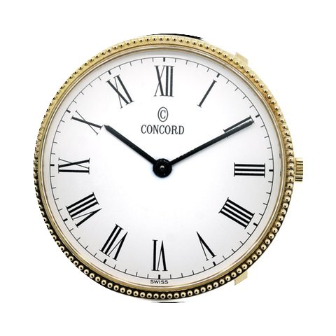 Concord Gold Roman Numeral Dial Watch...