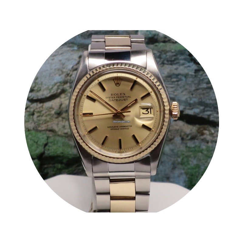Rolex Vintage Datejust 1601 D'Agosto Pie...