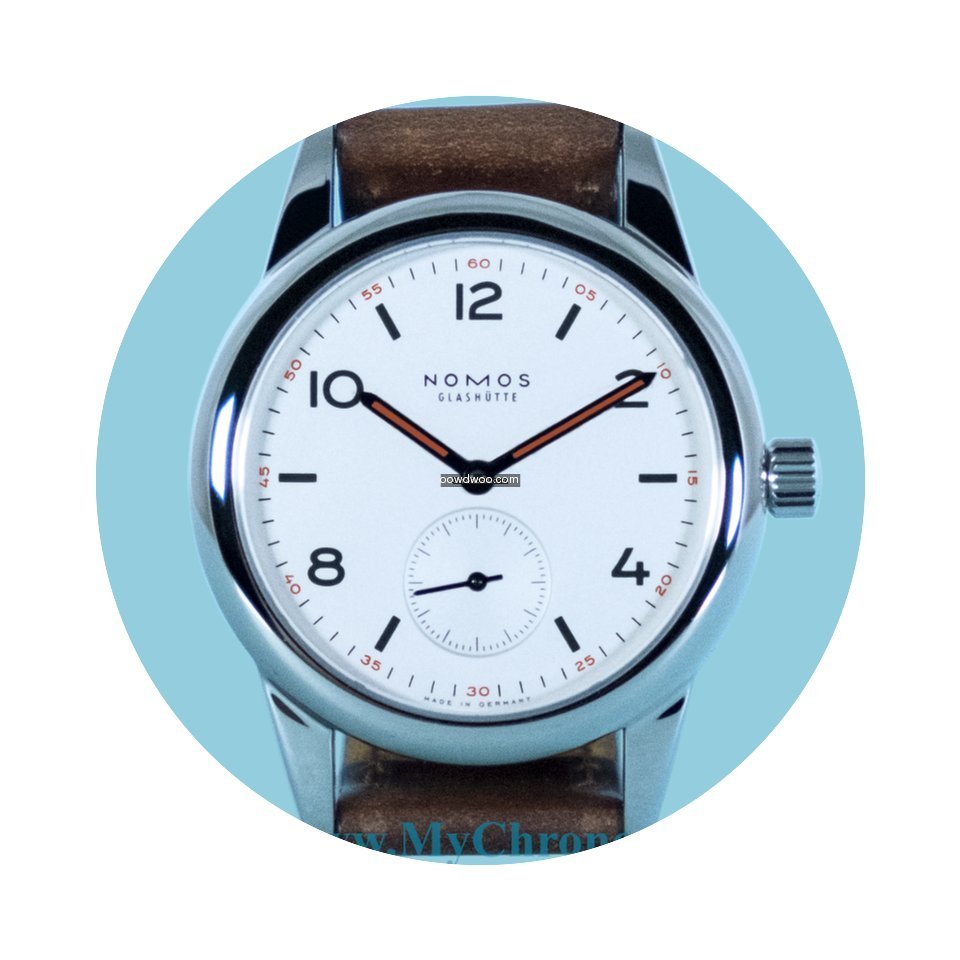 Nomos Glashütte Club Saphirglasboden -N...