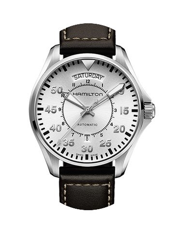 Hamilton Khaki Aviation Pilot Day Date...