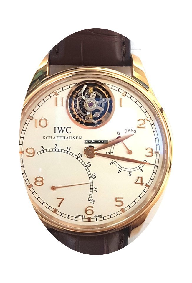 IWC Portuguese Tourbillon Mystere Retrog...